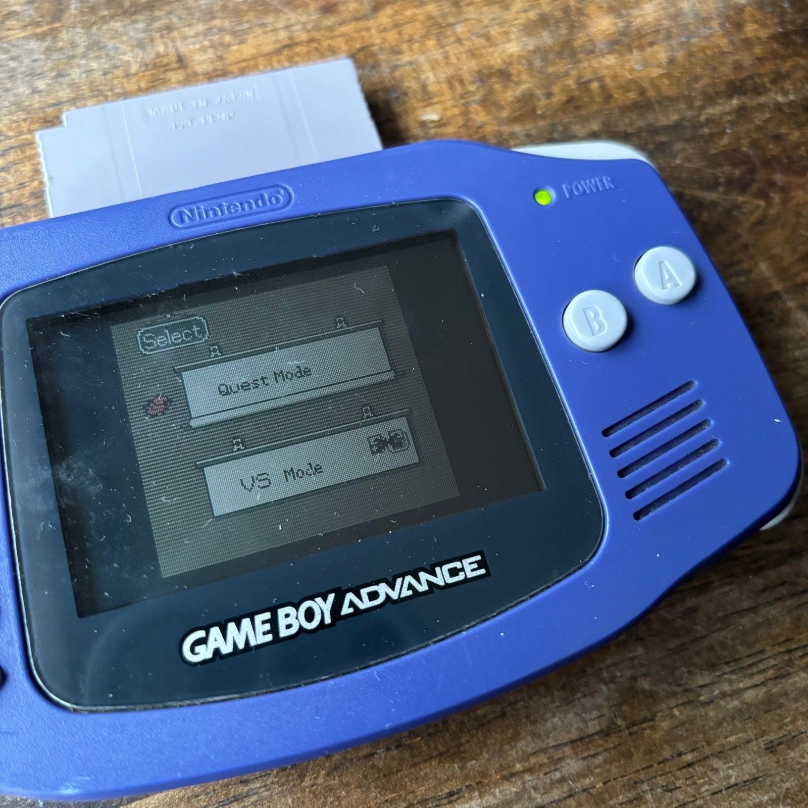 Mole Mania Original Nintendo Game Boy Authentic Y2K Handheld Gaming TESTED WORKS