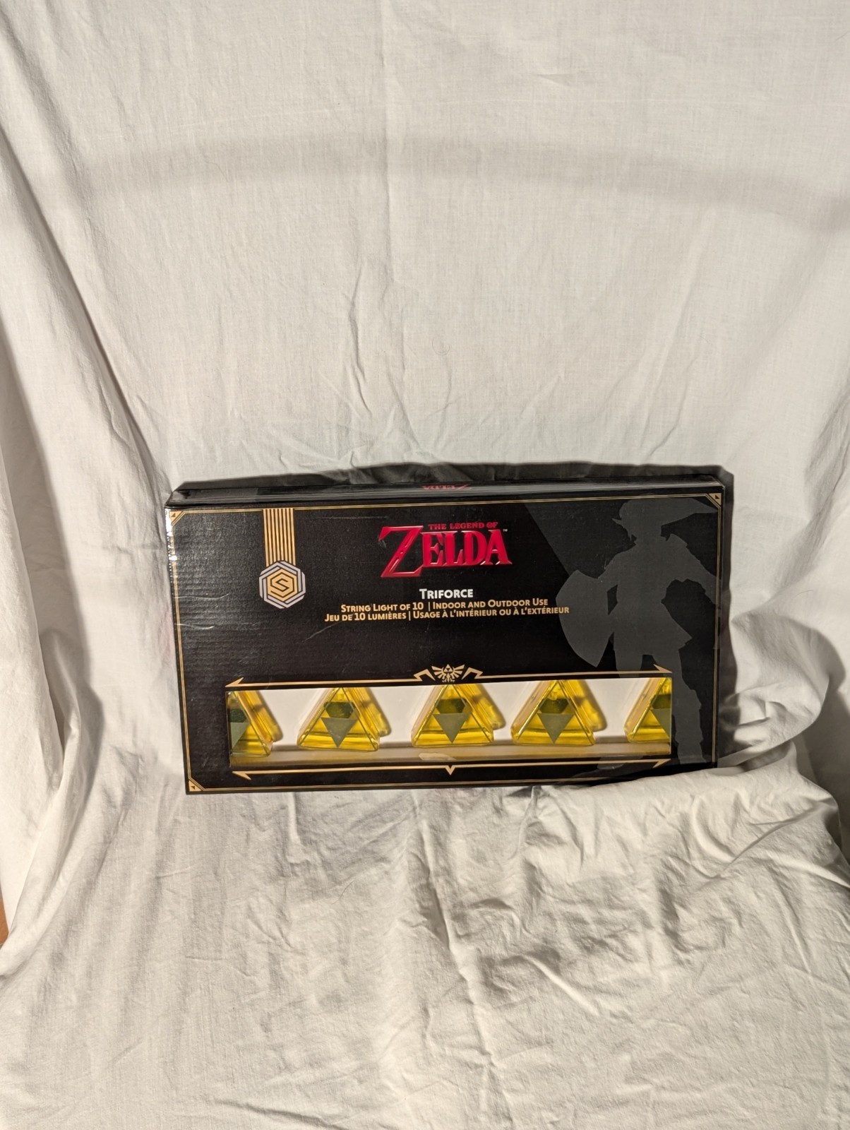 The Legend Of Zelda Triforce String Lights String Of 10 Nintendo