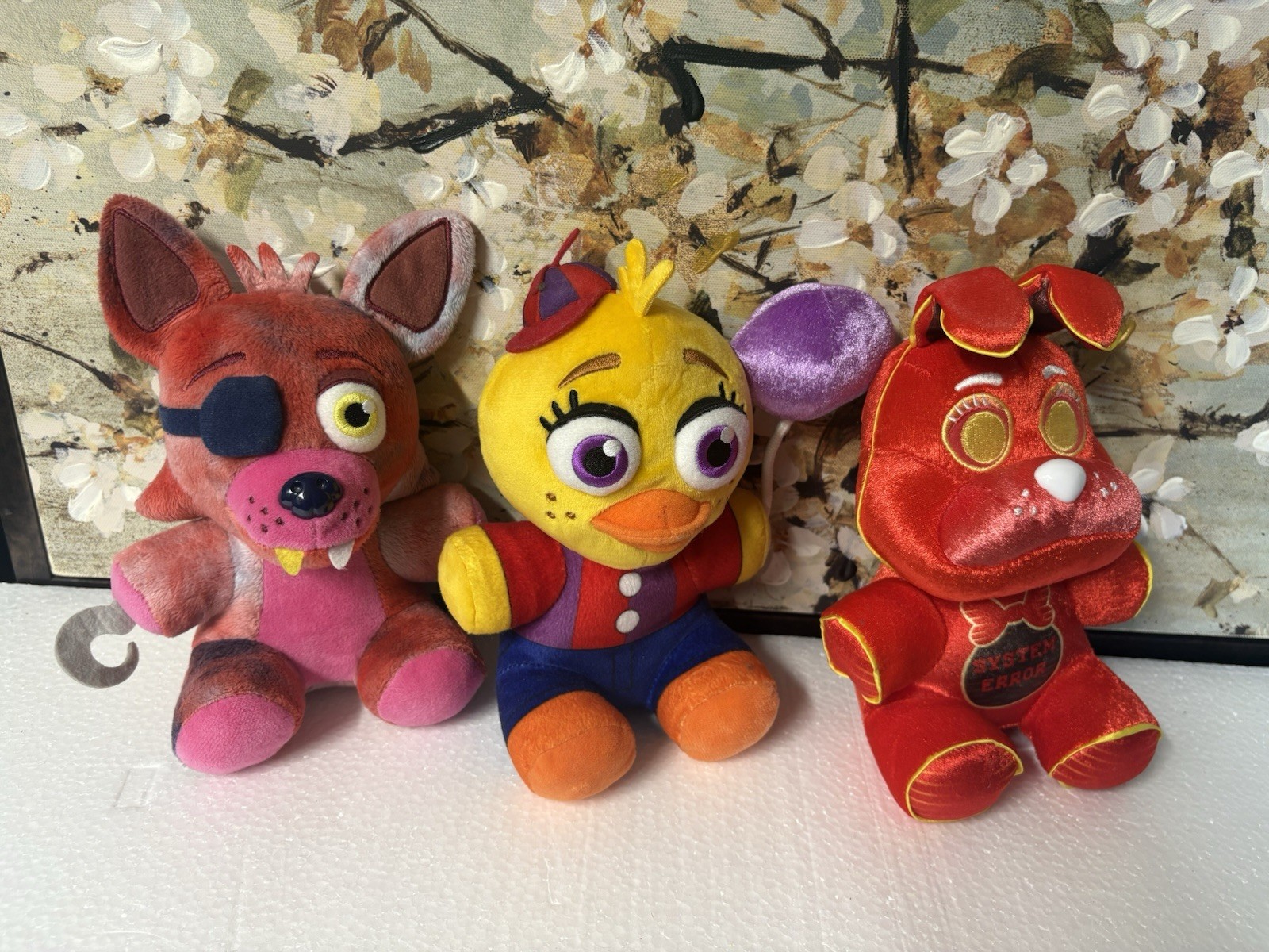 XSmart 7″ Withered Plushies Set of 3 FNaF Five Nights at Freddy’s 2