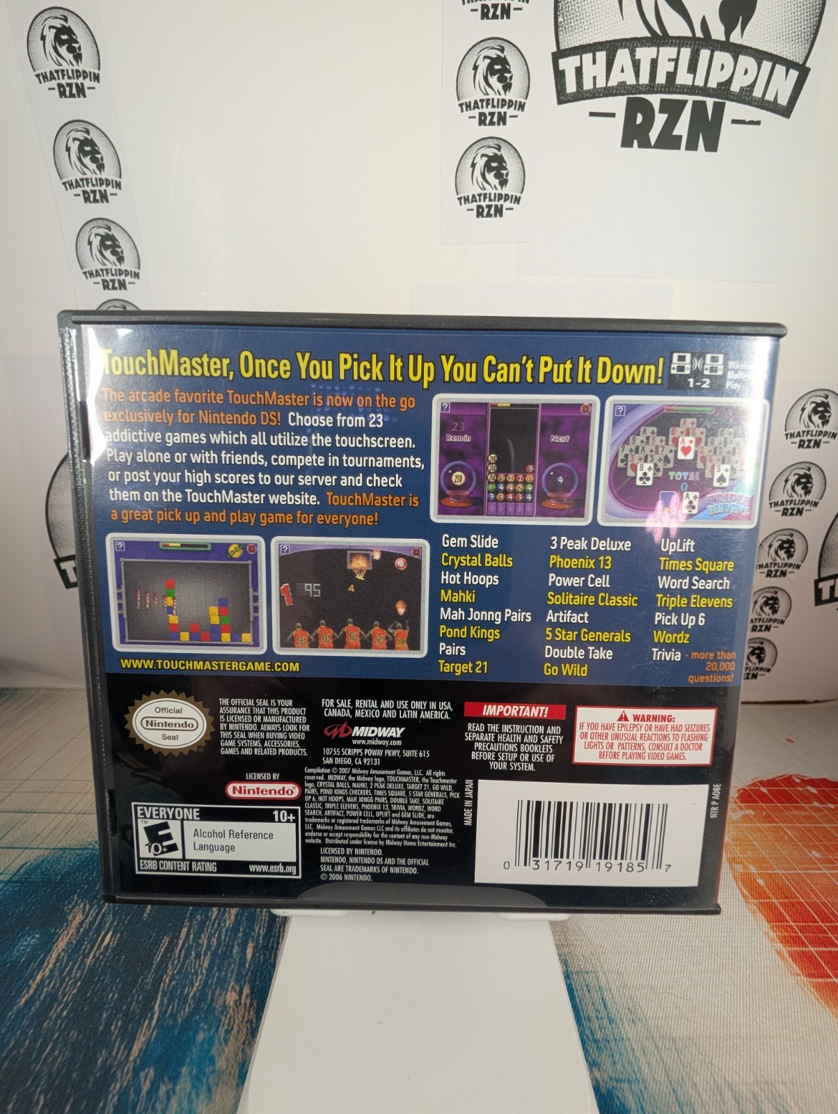 Nintendo DS Touchmaster Cartridge Tested