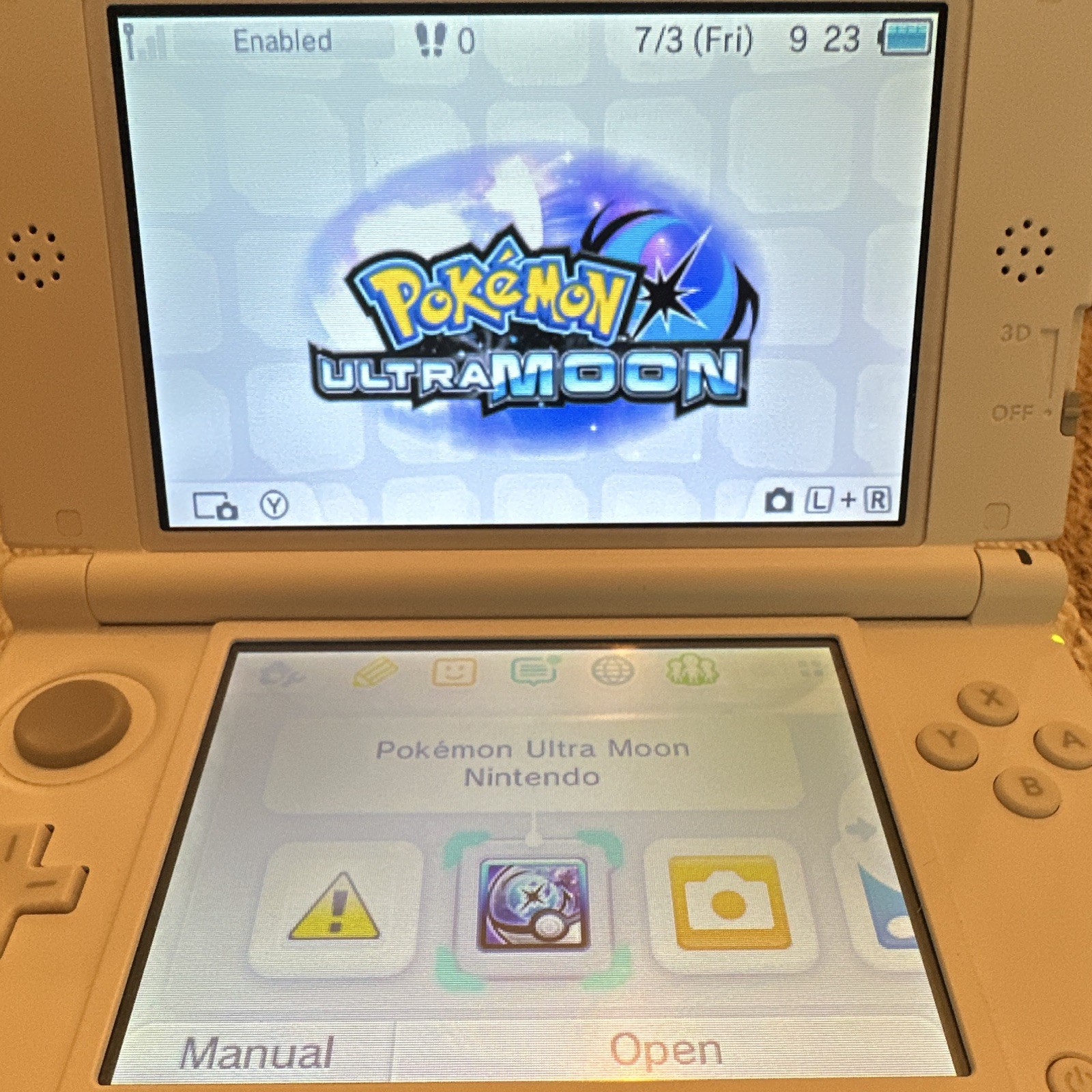 Nintendo Pokémon Ultra Moon Nintendo 3DS NTSC-U/C E Cartridge Only.