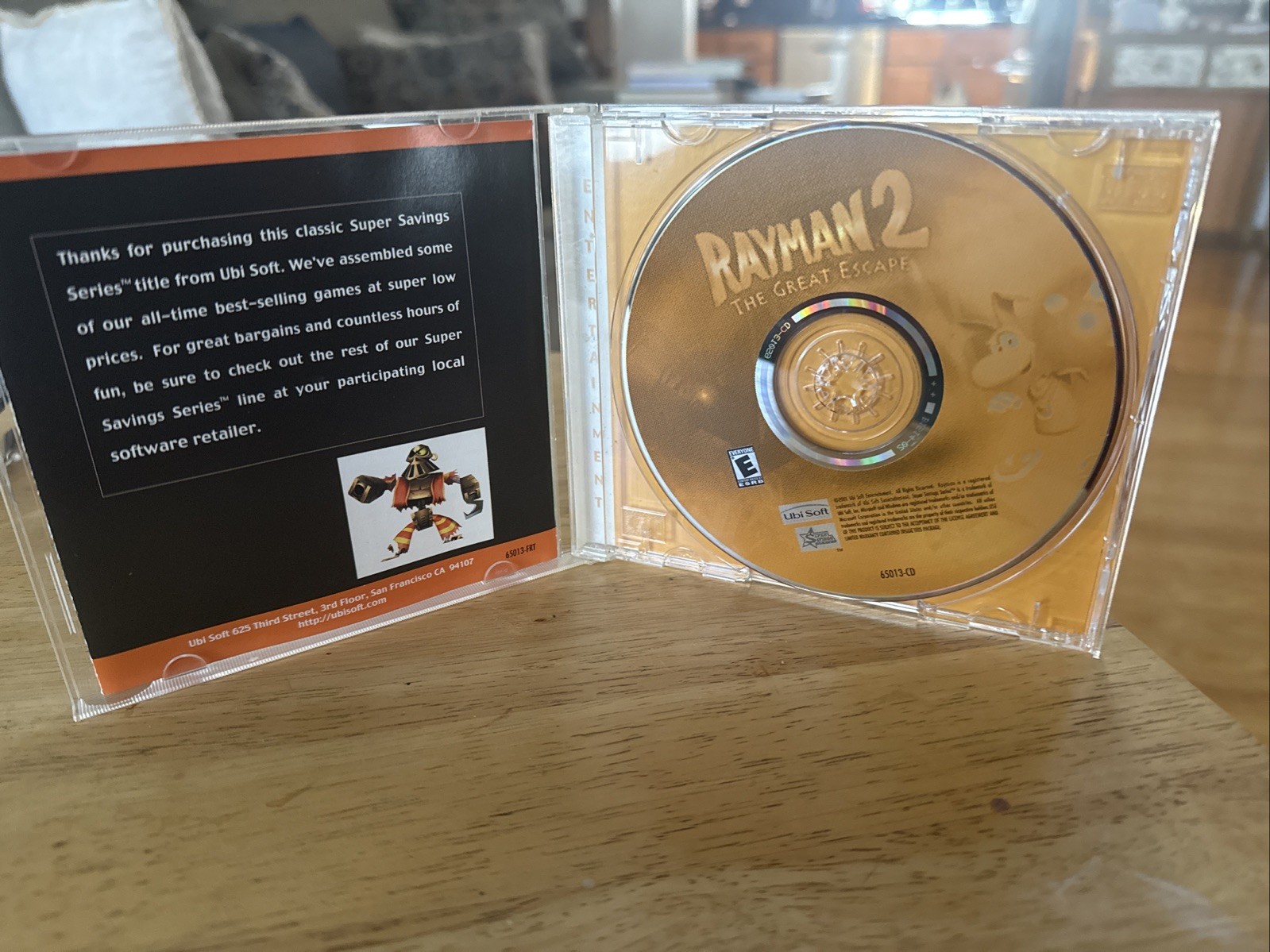 Rayman 2 The Great Escape PC CD Rom