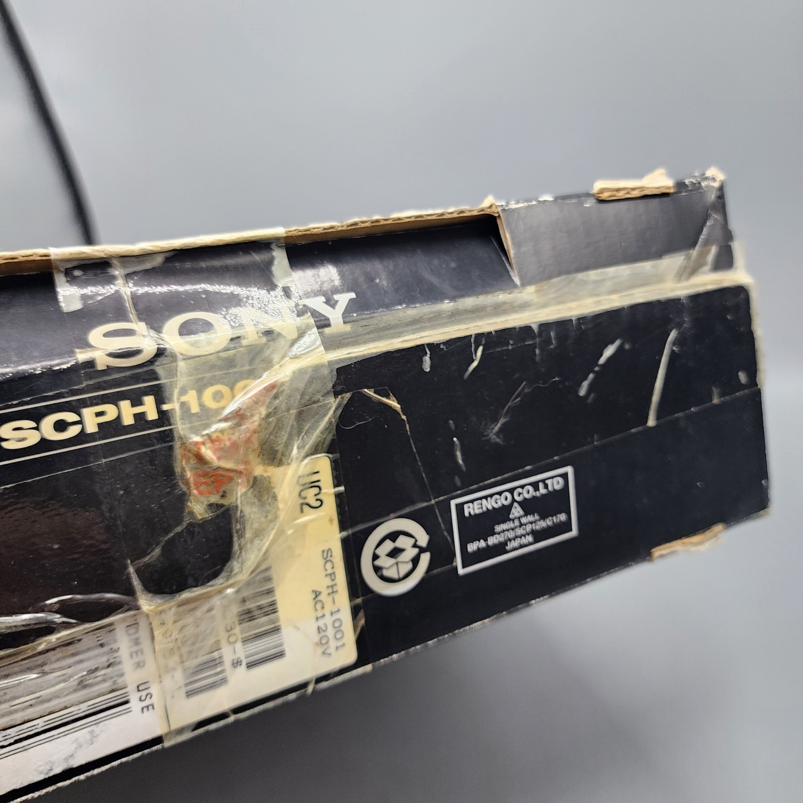 Sony PlayStation SCPH-1001 Console Box, Foam & Insert ONLY / No Console / READ
