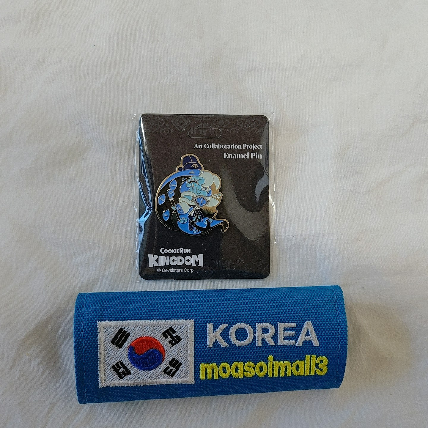 Cookie Run Kingdom Art Collaboration Project Enamel Pin Korea Official Goods