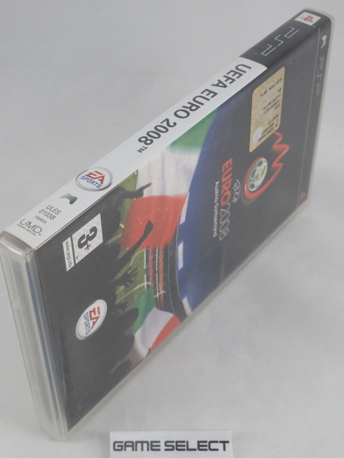 UEFA EURO 2008 Austria-Switzerland EA SPORTS Sony PSP PAL Complete Original