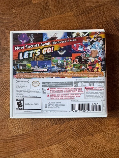 Pokemon Ultra Sun – Nintendo 3DS used