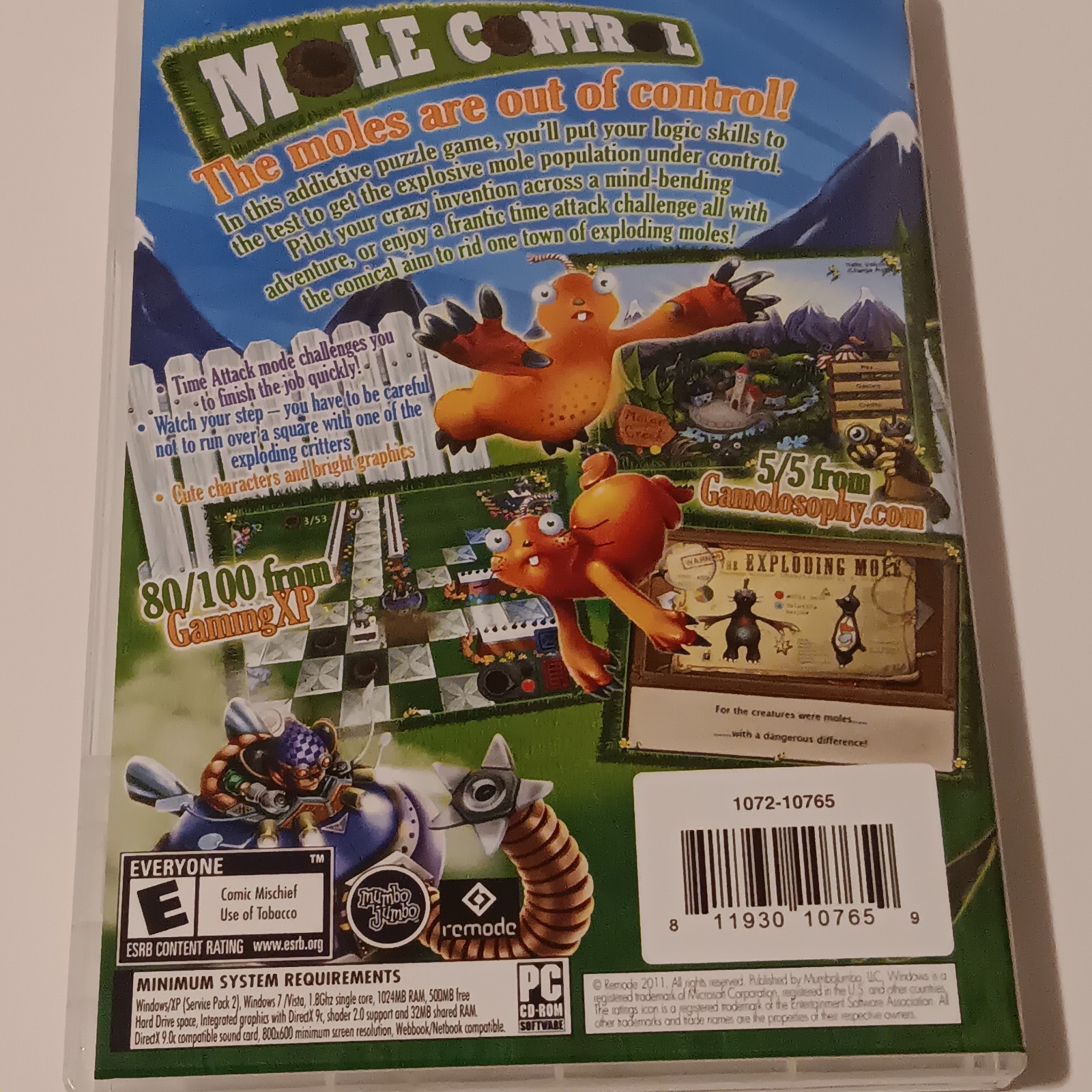 Mole Control Premium Casual Games, PC game
