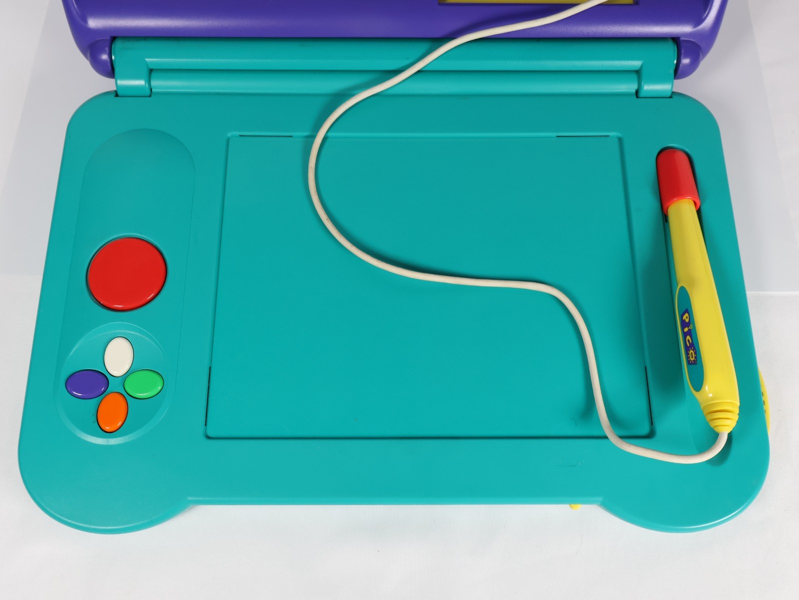 Sega Pico MK-49002 Console Bundle | 4 Games | Mickey Pooh Tested | READ