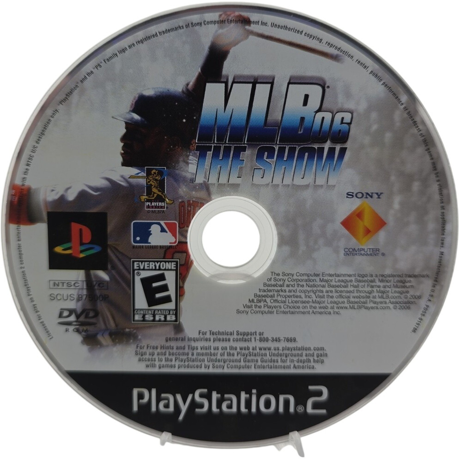 MLB 06 The Show Sony PlayStation 2 PS2 2006 Baseball Simulation Tested & Working
