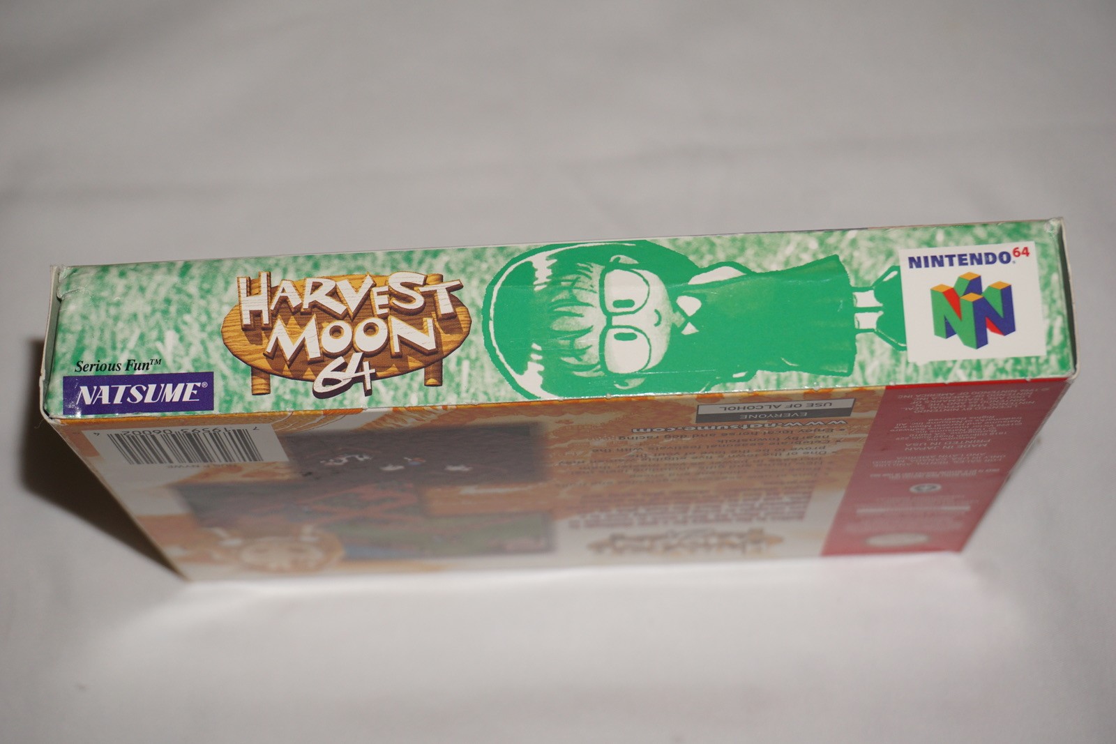 Harvest Moon (Nintendo 64 N64) with Box No Manual