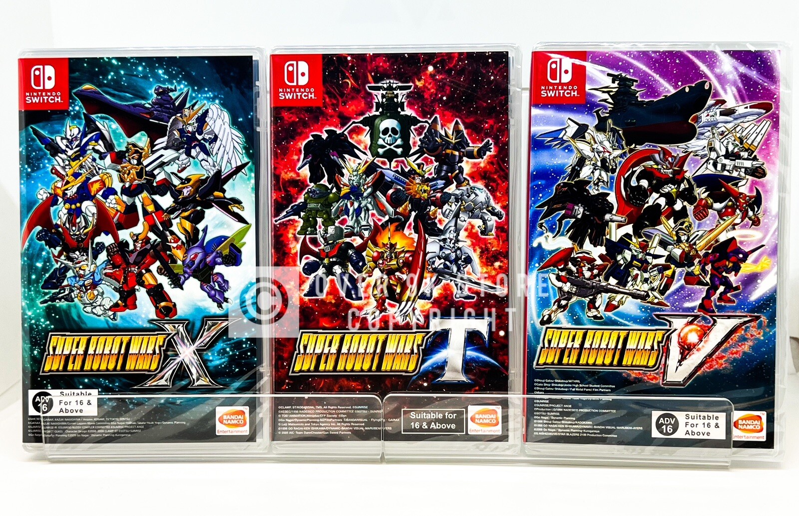 Super Robot Wars X + T + V – Nintendo Switch – Brand New | Factory Sealed