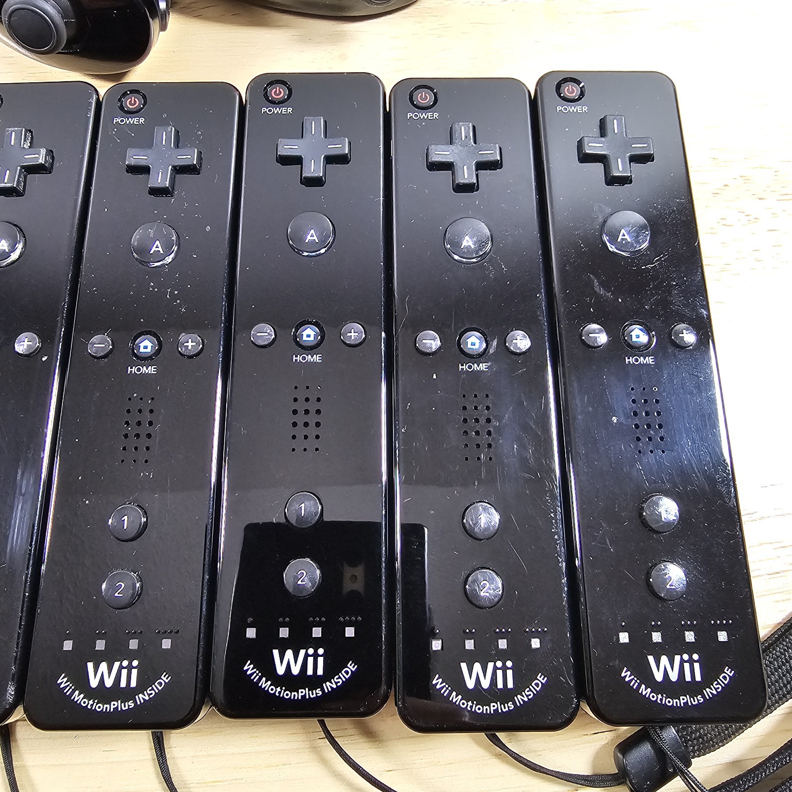 Lot Of 8 Nintendo Wii RVL-036 Wireless Motion Plus Remote Controllers *Untested*