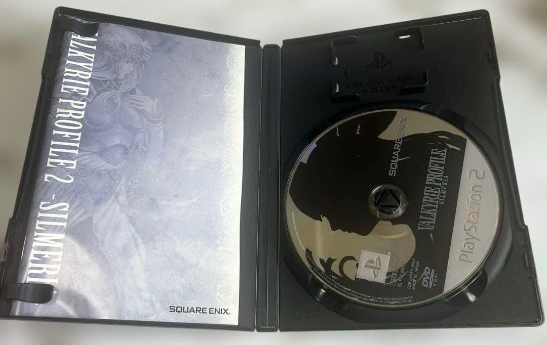 Lot 2 Valkyrie Profile 1 & 2 Silmeria set PS1 PS2 Playstation 2 Japan ver Tested