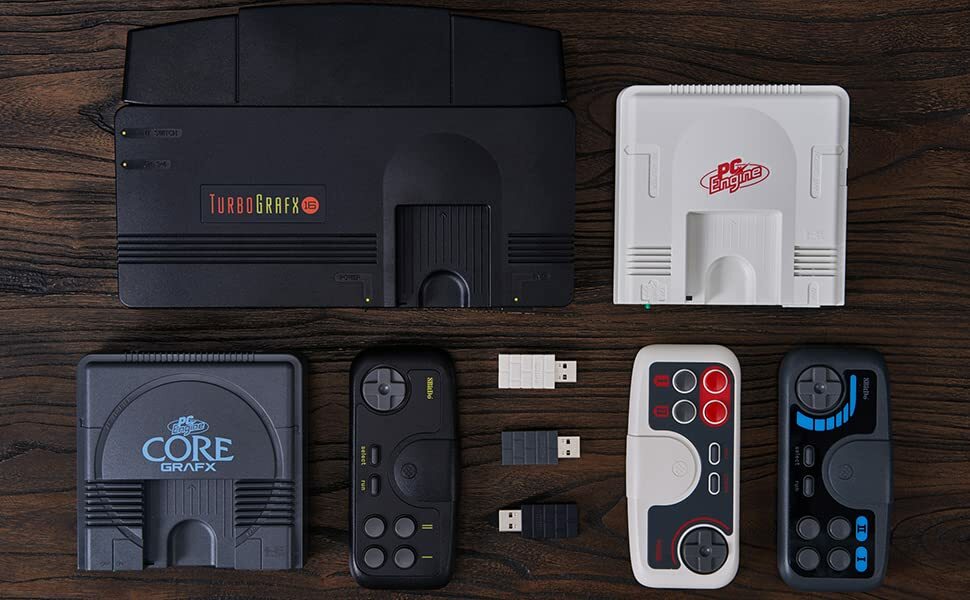 8Bitdo PCE Core 2.4G Wireless Gamepad for PC Engine Mini & Nintendo Switch
