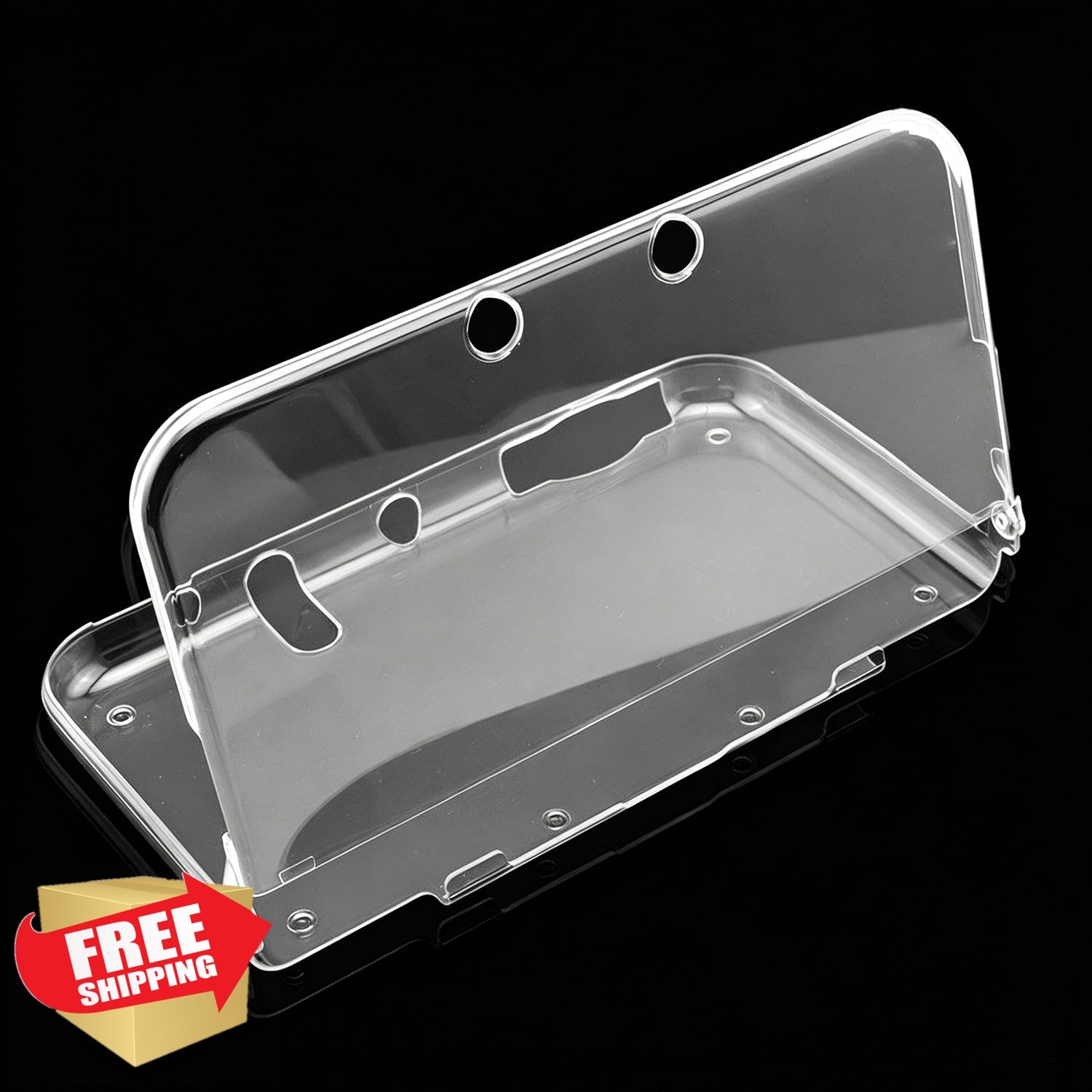 KlsyChry Ultra Clear Hard Case New 3DS XL LL