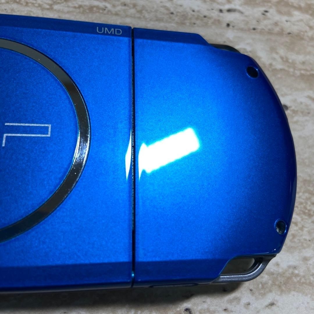 Sony PSP 3000 Vibrant Blue Complete in Box Very Good Condition 7084