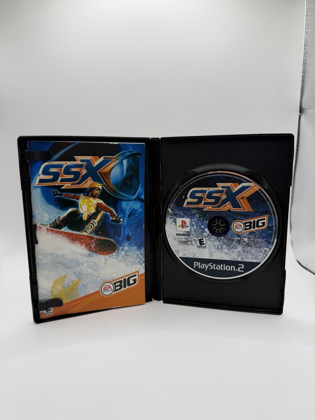 SSX (Sony PlayStation 2, PS2) Black Label Complete CIB Tested