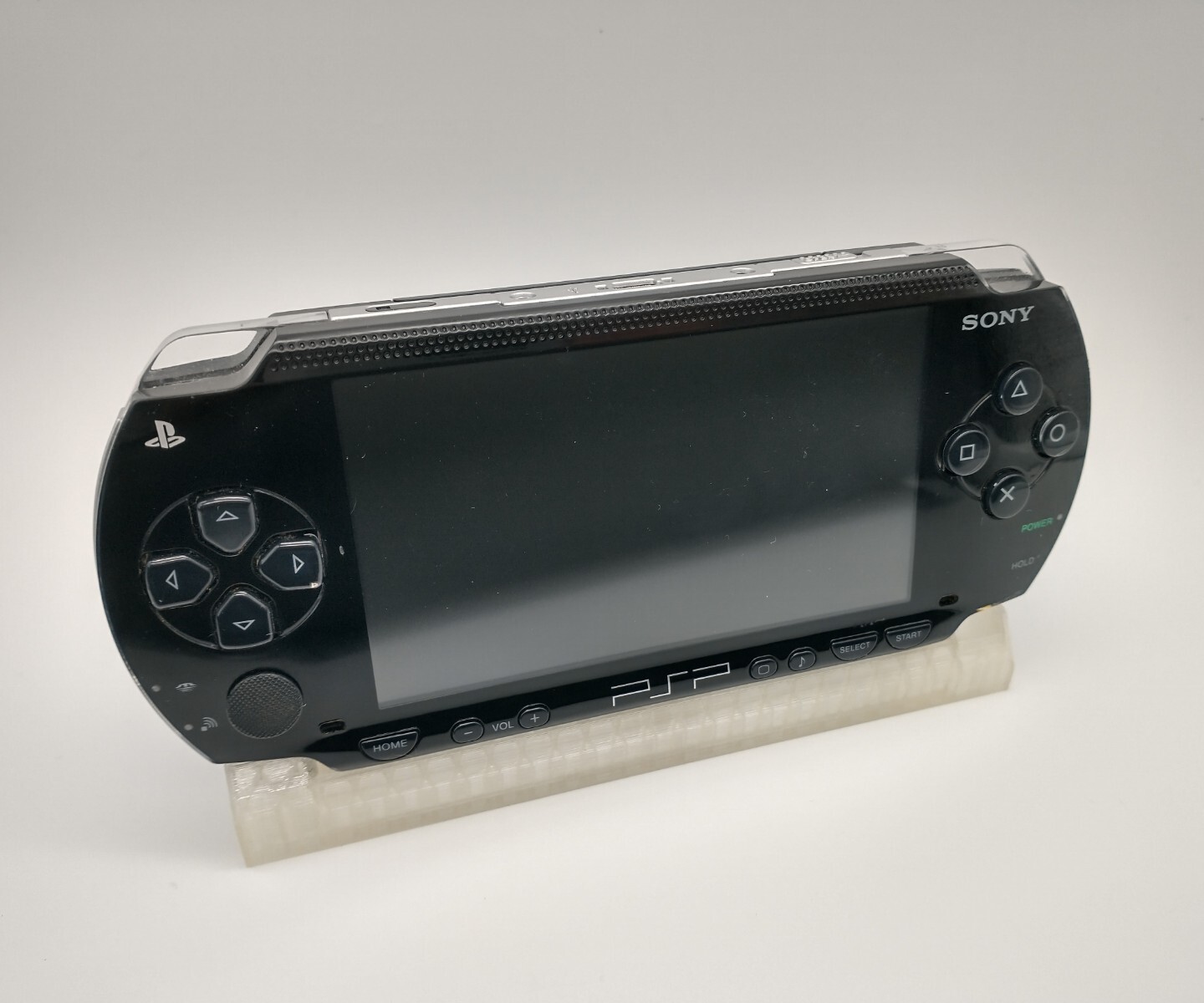 SONY PSP 1000 2000 3000 LOW PROFILE CHARGING DISPLAY STAND – Optional UMD Holder