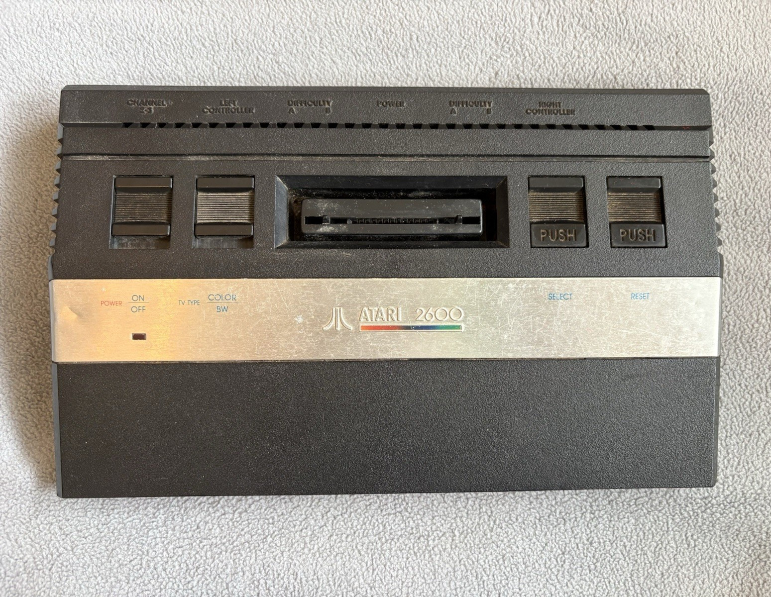 Atari 2600 Console Lot w/ Games, Joysticks, Paddles, Carrying Case Dig Dug