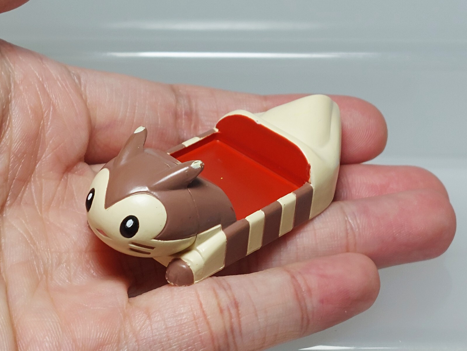 Furret Roller Coaster Pokemon Monster Collection Figure Tomy 2003 C06 0.8in