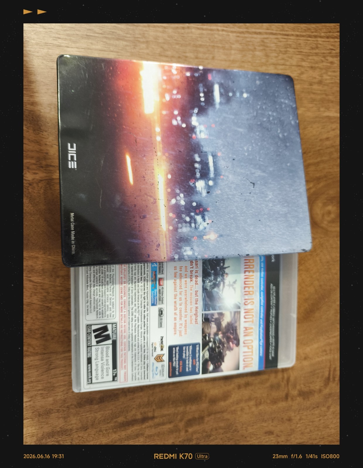 Killzone 3 Battlefield 4 Plus Dynasty Warriors 7 Singularity BUNDLE PS3