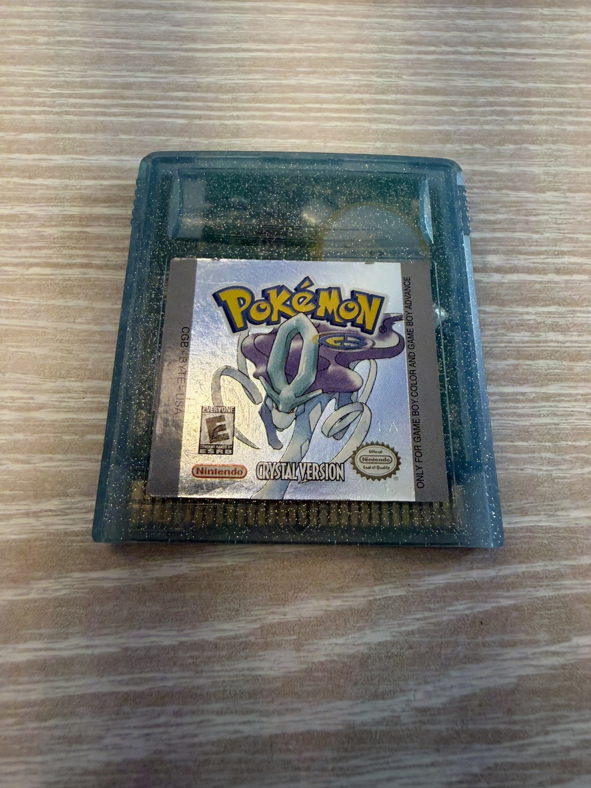 Pokemon: Crystal Version (Game Boy Color, 2001) Clean and Save Tested!