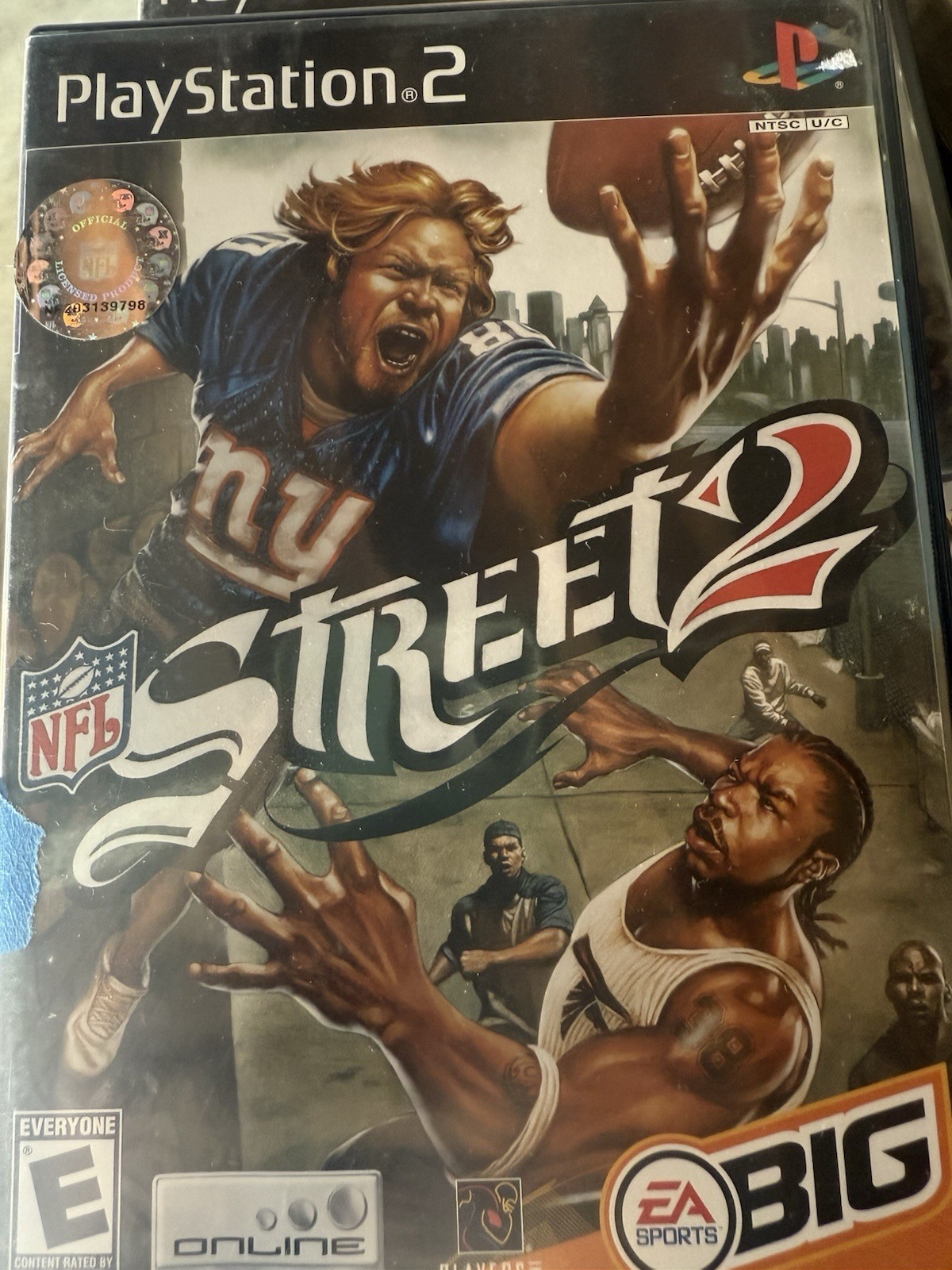 NFL Street 2 PS2 EA SPORTS BIG 2004 Multiplayer Online E Rated NTSC CIB-Tested