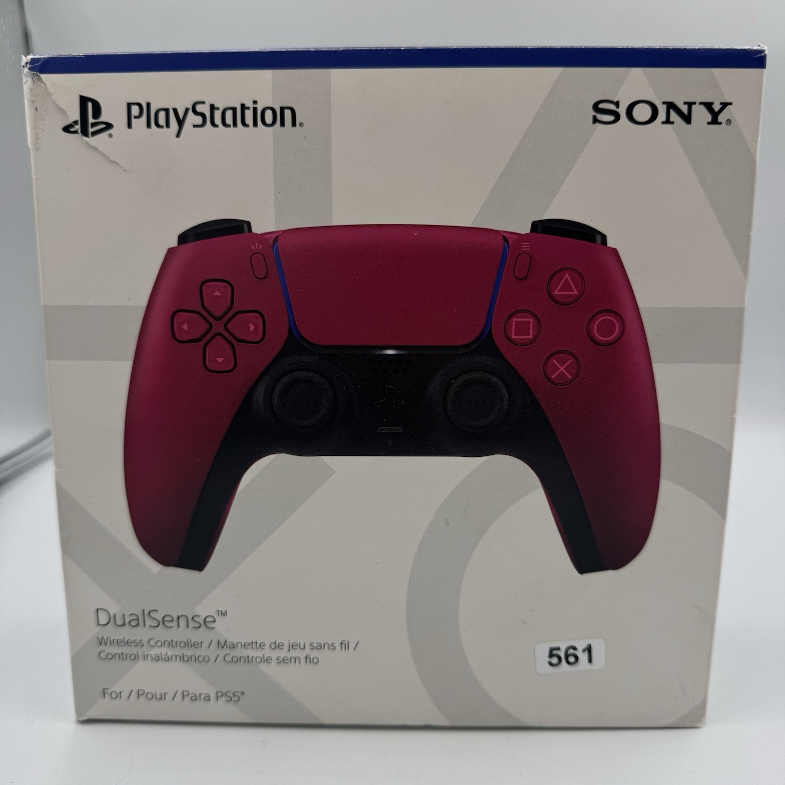 Sony PS5 DualSense Wireless Controller Cosmic Red CFI-ZCT1W OEM Tested w/ Box