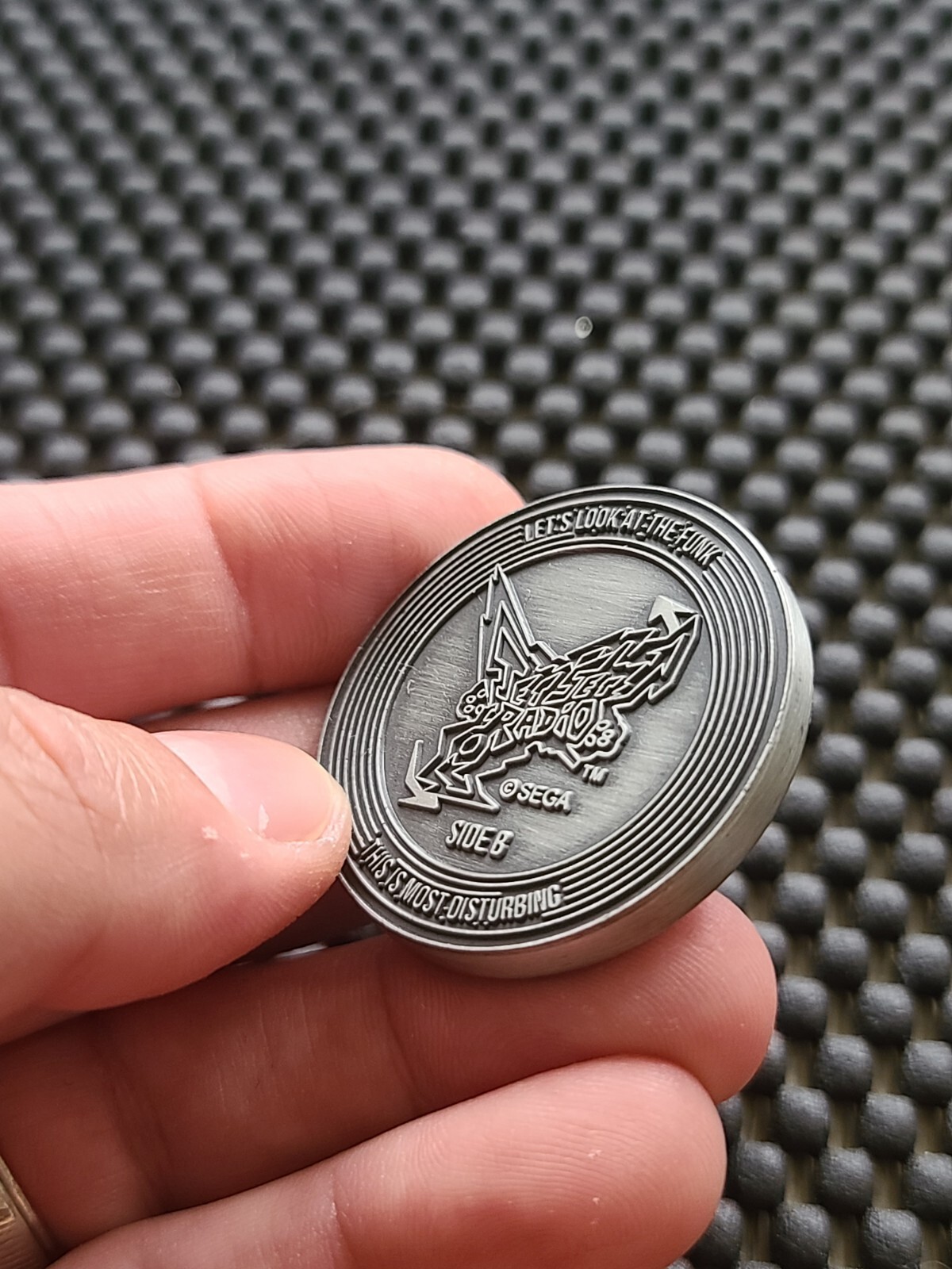Jet Set Radio Coin Medal Sega Shop EU Exclusive 300 Units Rare Genesis Saturn CD