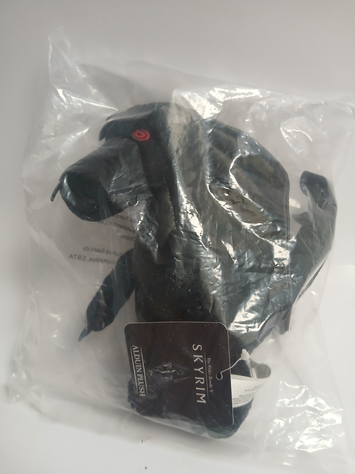 Elder Scrolls V Skyrim Alduin Plush 2021 Bethesda Loot Crate Brand New in Bag