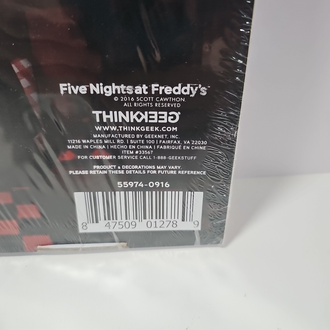 Five Nights At Freddy’s 3-Piece Pizza Kit Pan Cutter Apron Fnaf Sealed Costume