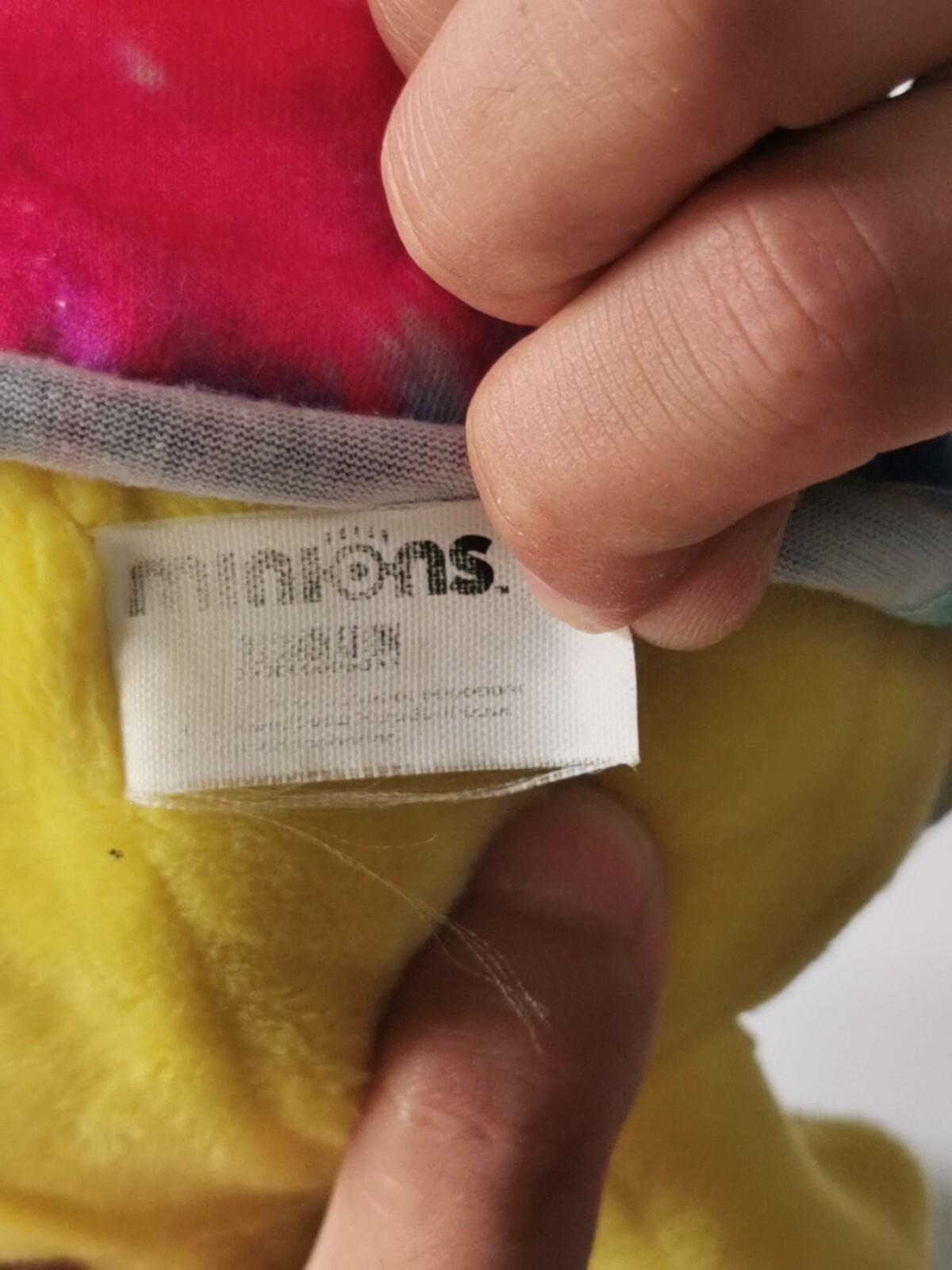 Minion Tie Dye Universal Singapore Studios Minion Plush J1