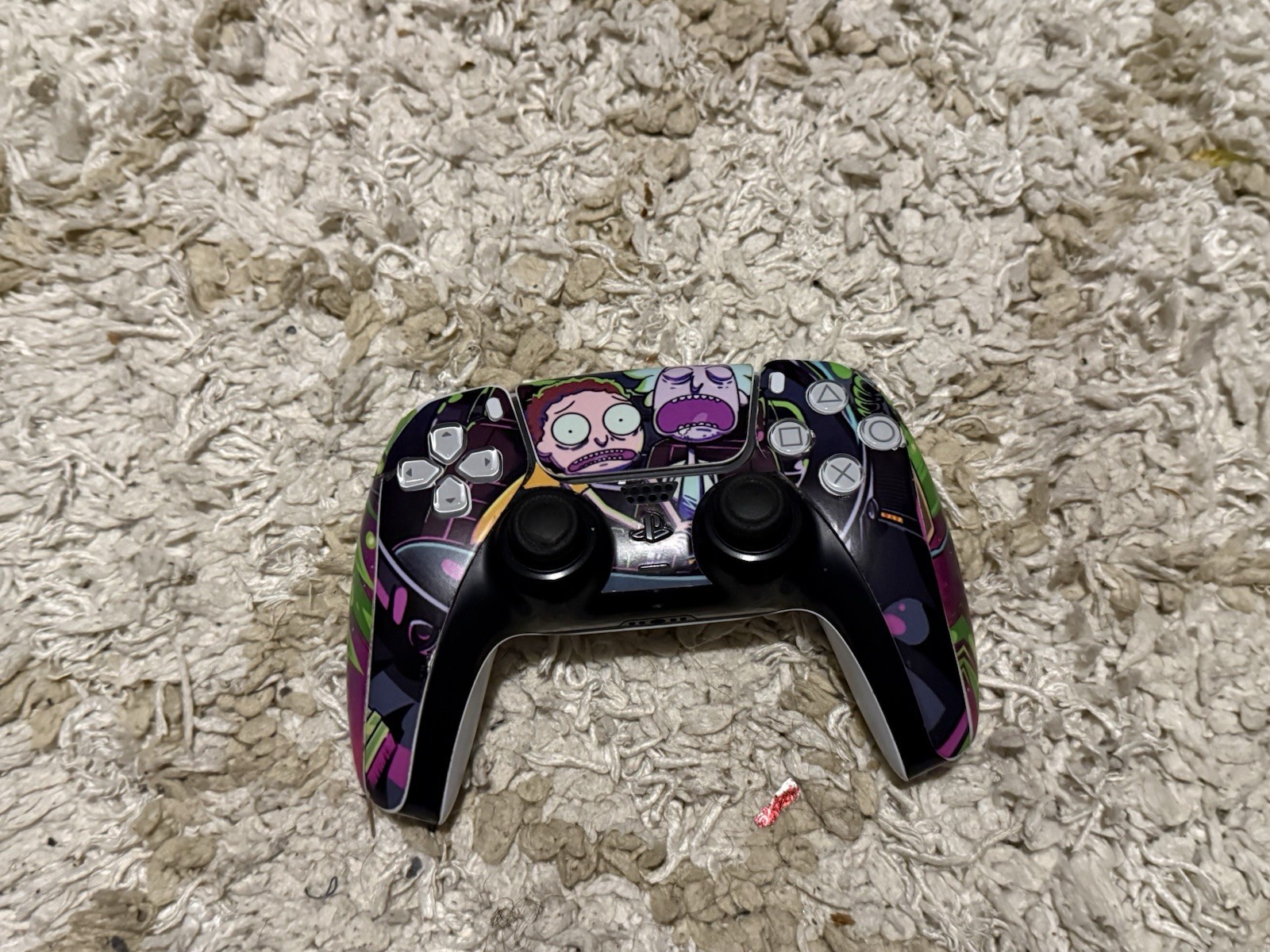 Custom Rick And Morty Sony PlayStation 5 Standard Edition With All Accessories.
