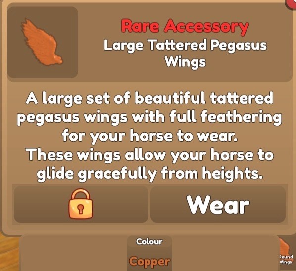 Wild Horse Islands 🌸 Pegasus Wings 🌸 Choose One
