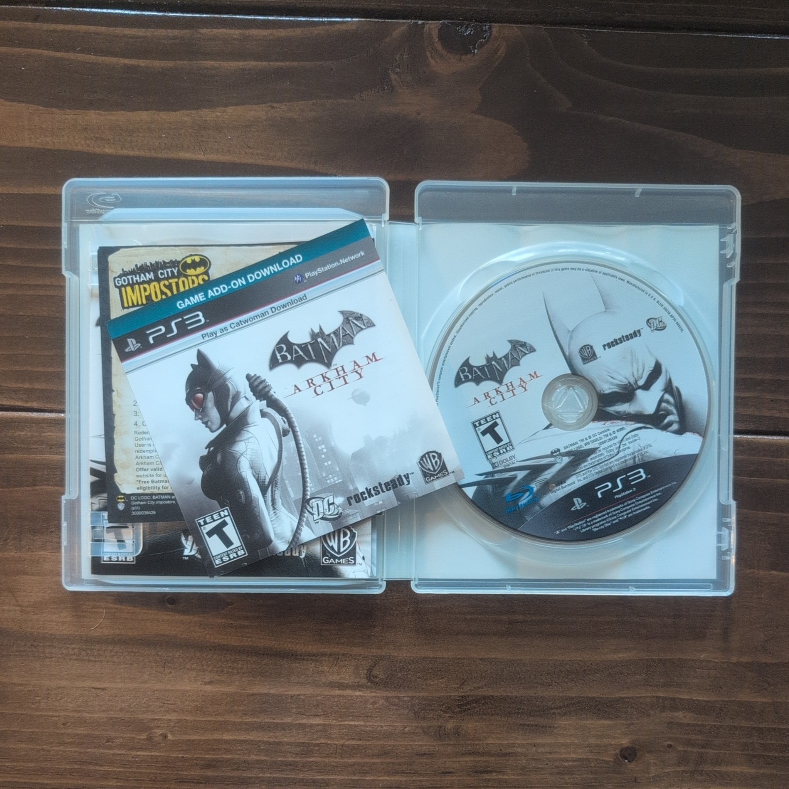 Ps3 Batman: Arkham City 3D Compatible WB games SHIPS WITHIN 12 HOURS OF ORDERING