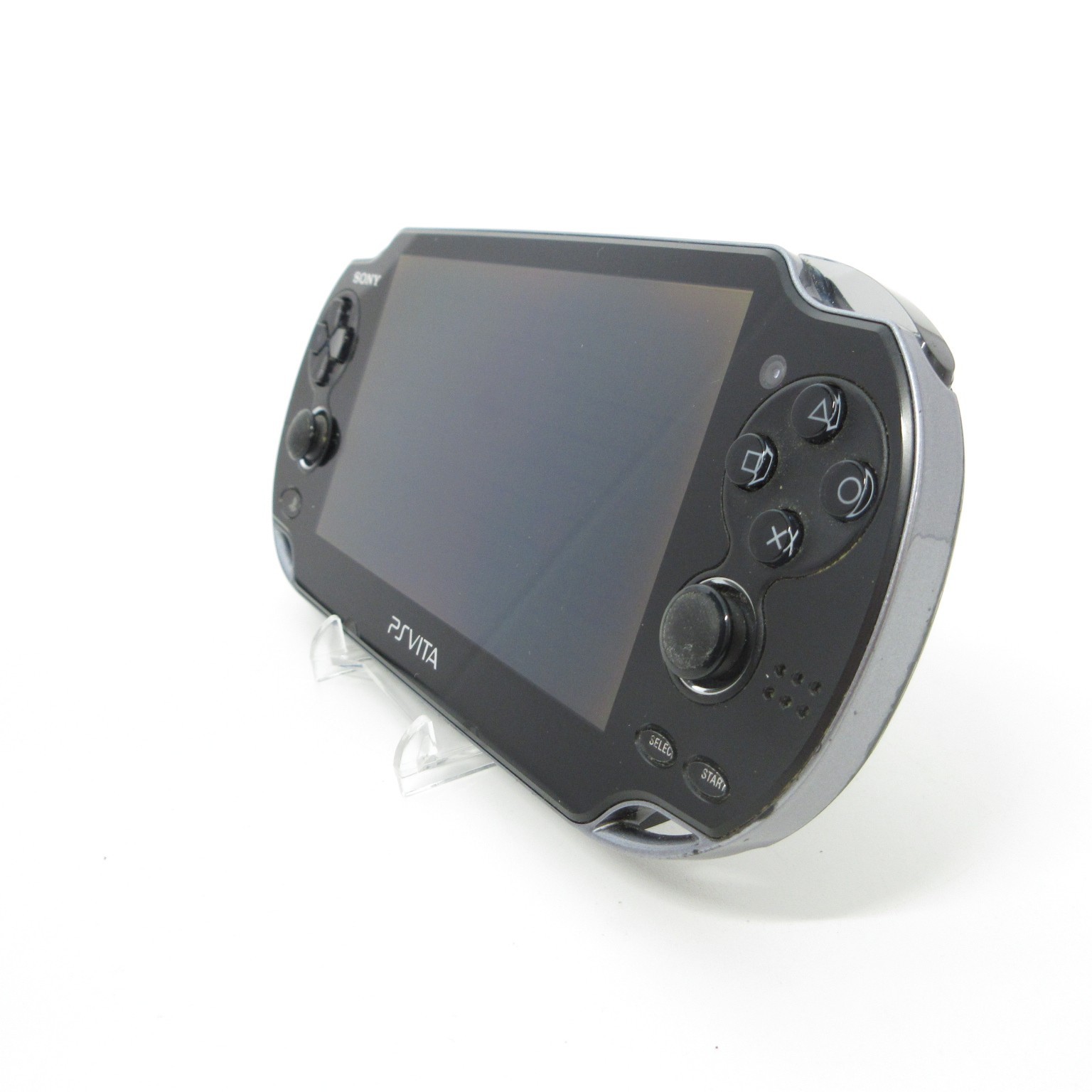 【Excellent】Sony PS Vita PCH-1000 Crystal Black Wi-Fi Model Console only #RET0504