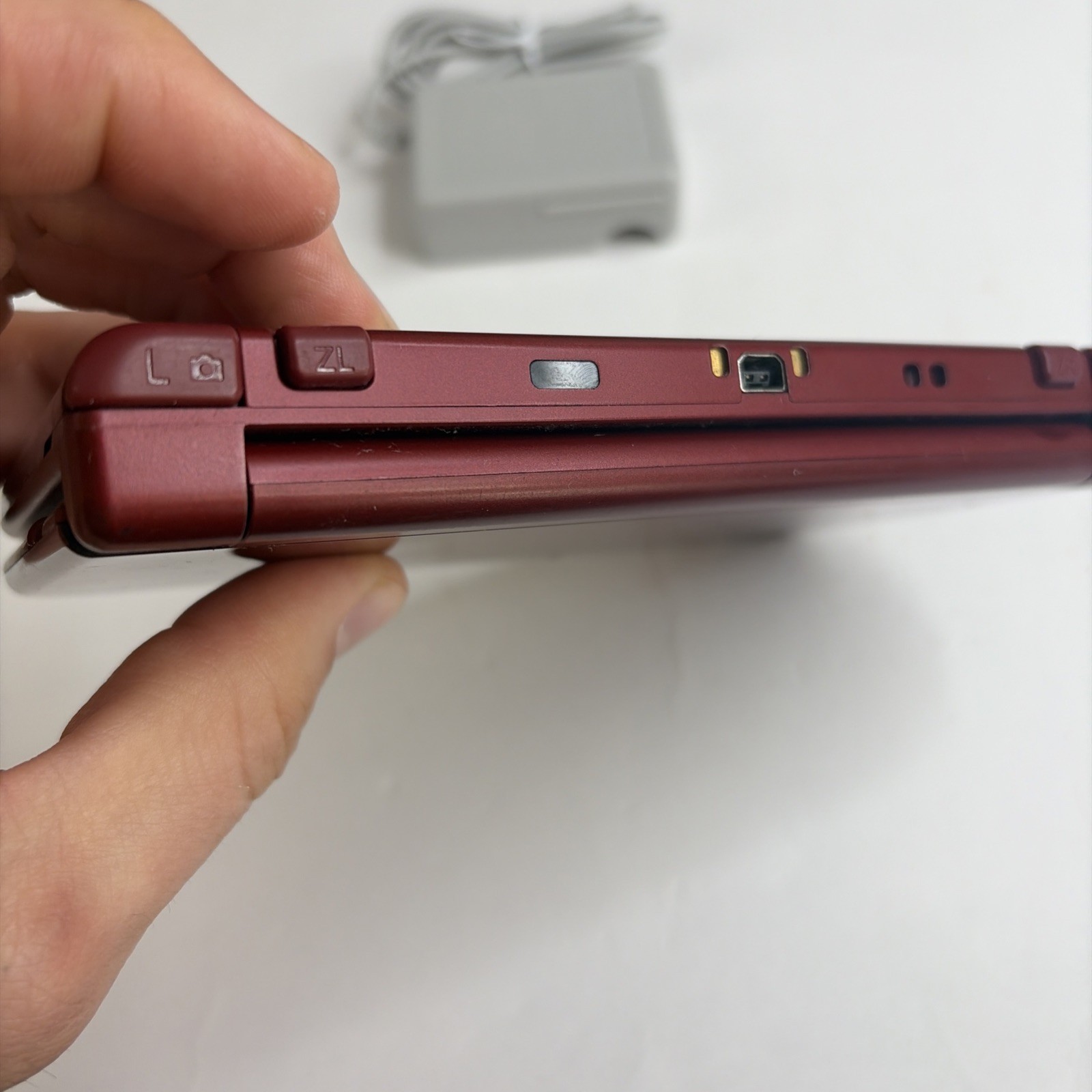 New Nintendo 3DS XL Red Console US Model – Top IPS Tested! W Charger Stylus
