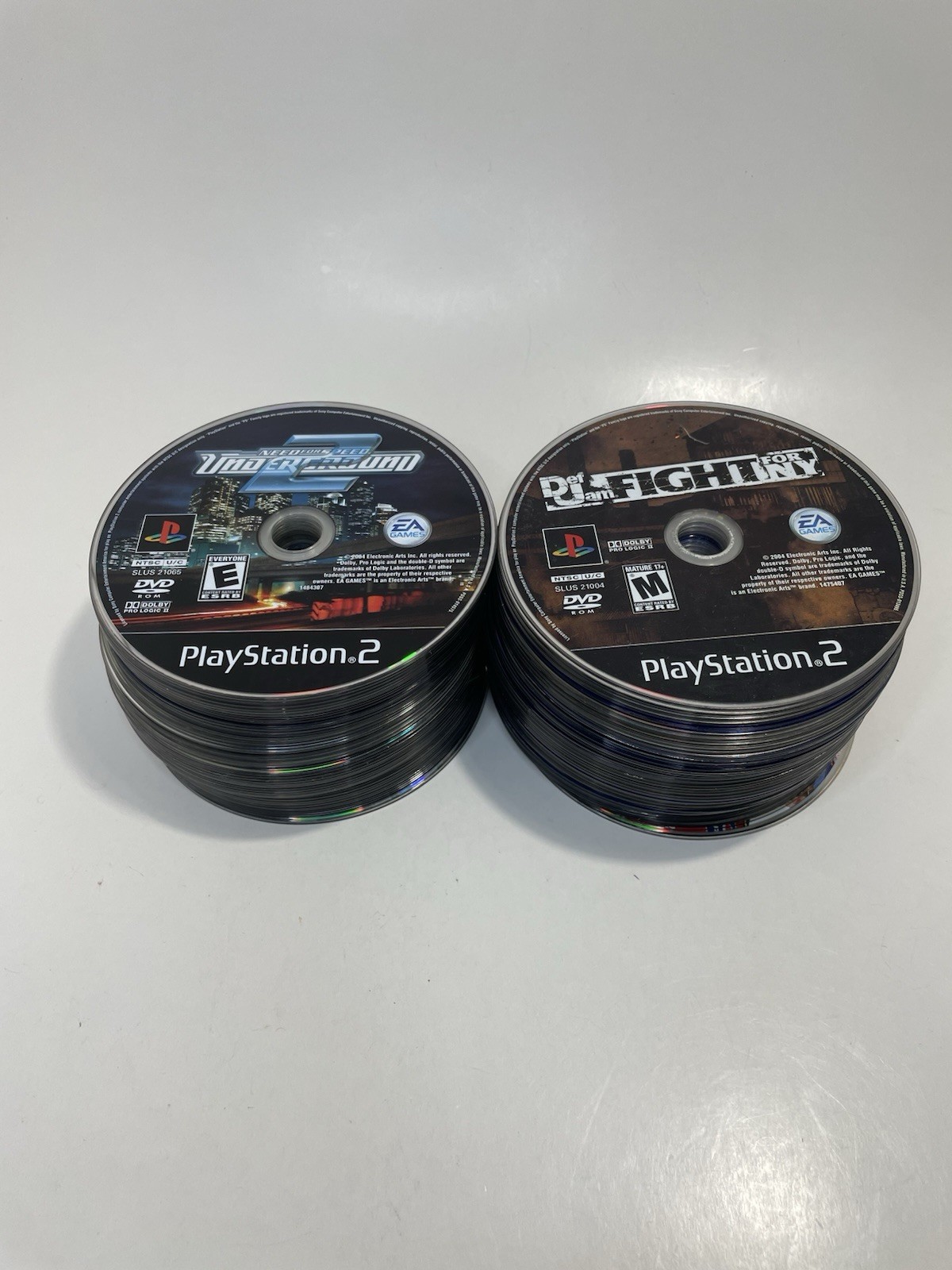 Sony PlayStation 2 Loose Game Lot Of 100 Games Untested Condition Varies