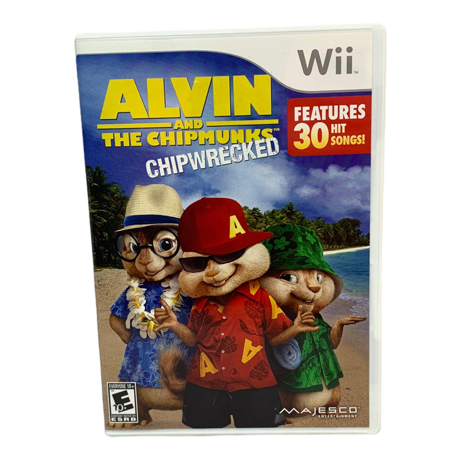 Alvin and the Chipmunks: Chipwrecked Nintendo Wii 2011 Complete with Manual