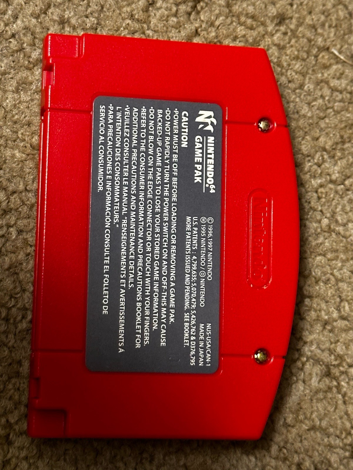 Rocket: Robot on Wheels (Nintendo 64) N64 authentic RARE video game cart only