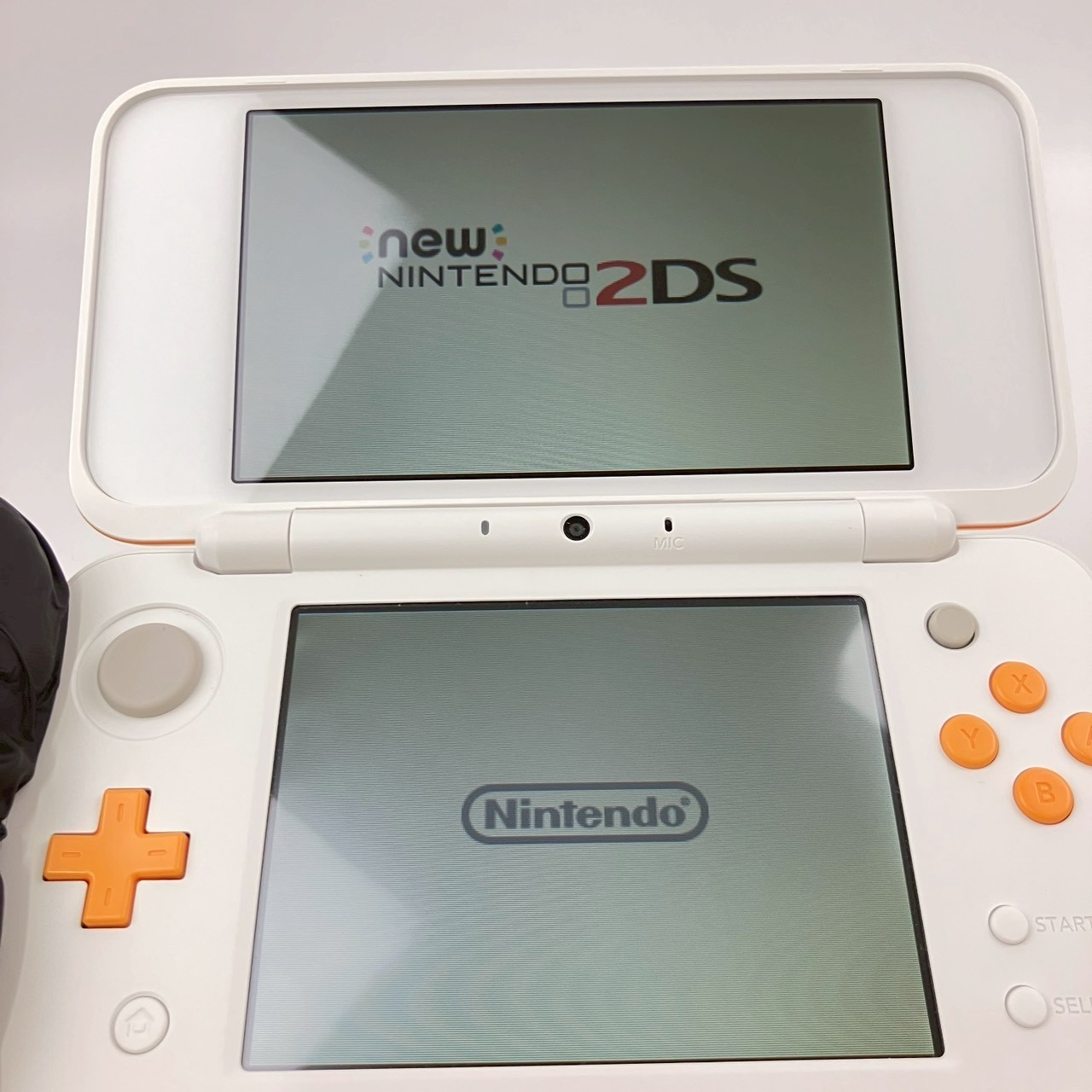 Nintendo new 2DS LL XL White Orange A Rank Console Region Locked Japanese 459