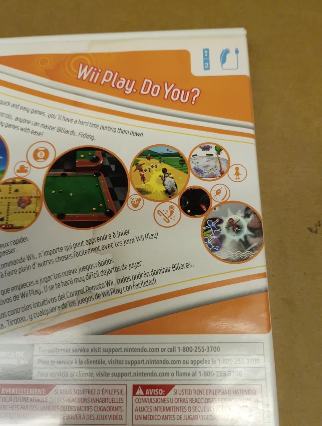 Wii Play – Complete Nintendo Wii Game w/Manual – Tested/Works