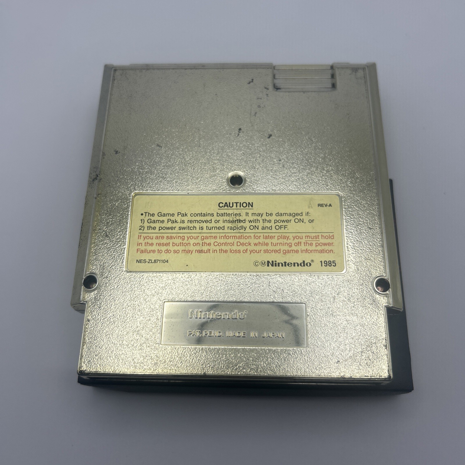Nintendo The Legend of Zelda for Nintendo NES Gold Game Cartridge