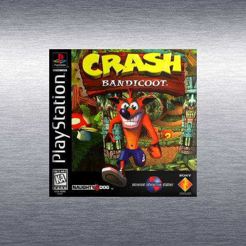 Crash Bandicoot 1, 2, 3 Video Game Box Art *PS1* High Quality Magnet / Set