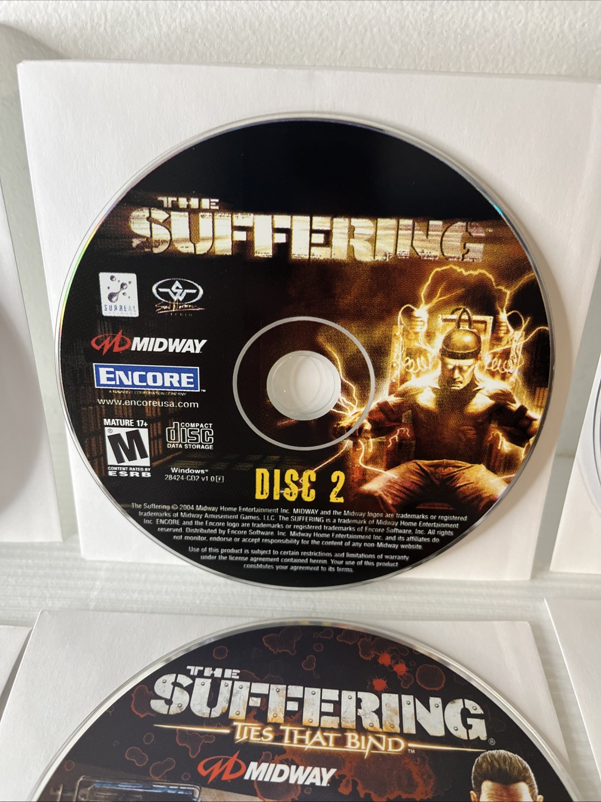 The Suffering & Ties That Bind PC – Bonus – RARE Mature Adult Horror WINDOWS EUC