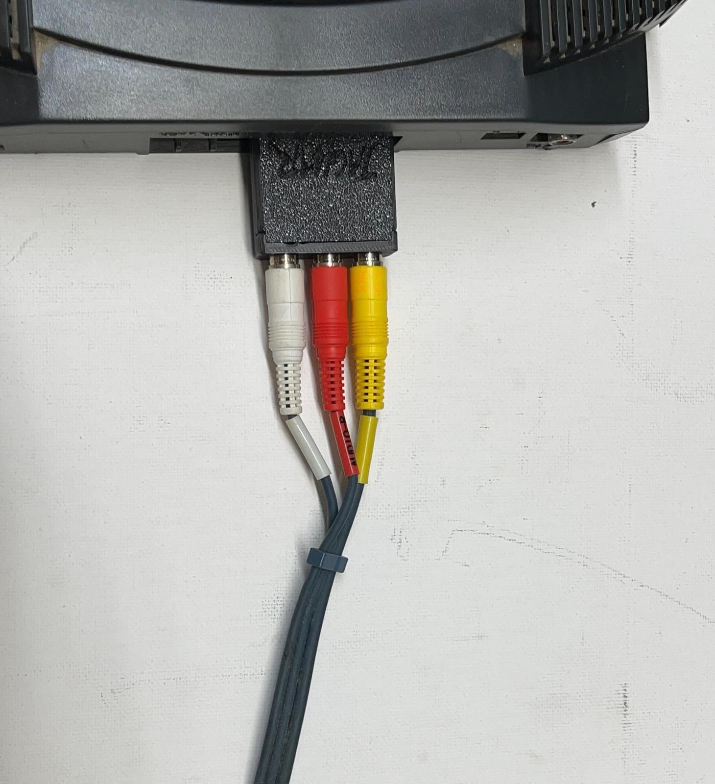 Atari Jaguar AV Composite Stereo RCA Card Edge Connector Free ship
