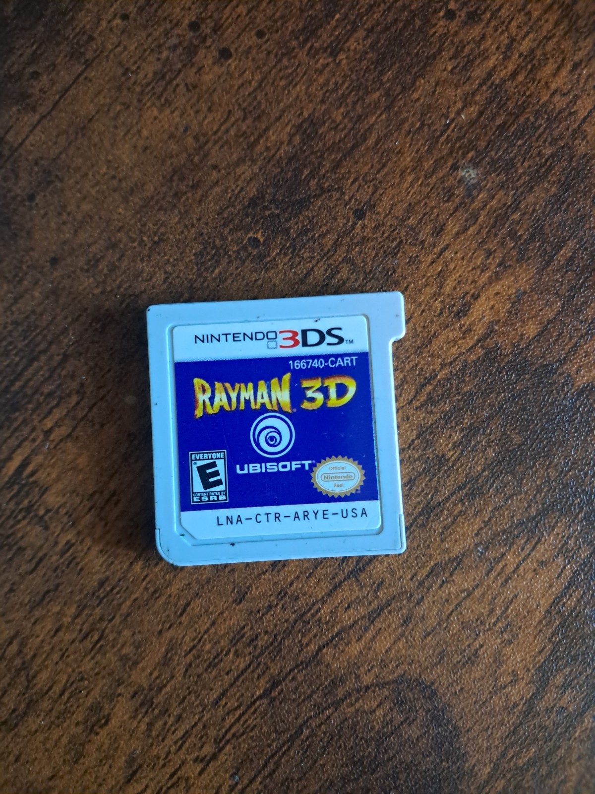 Rayman 3D Nintendo 3DS Authentic Game Cartridge No Case Or Manual Rated E