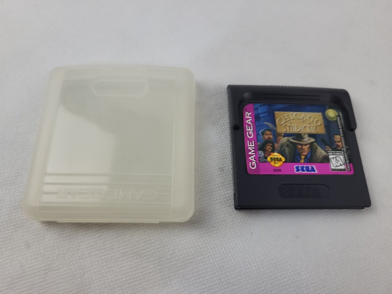 Chicago Syndicate Sega Game Gear 100% CIB W/ Manual & Inserts Read Description