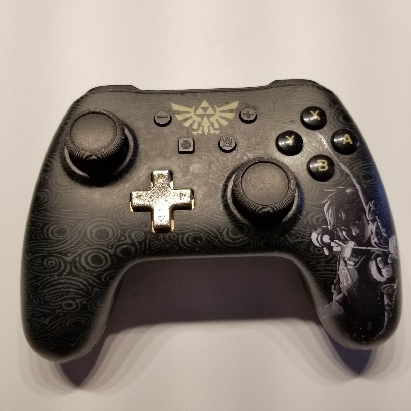 Zelda Nintendo Switch Controller Lot of 2 With Extra Grip Controller – UNTESTED