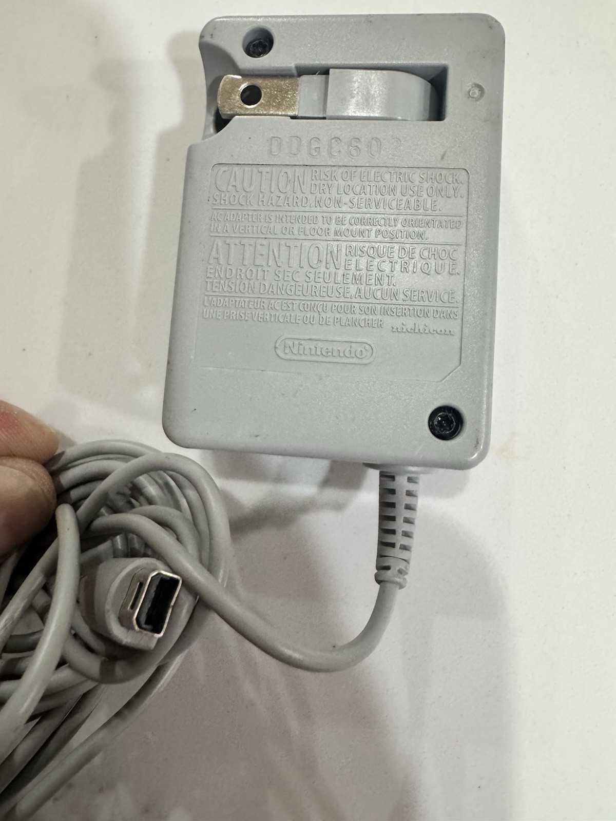 OEM Nintendo 3DS / DSi Charger WAP-002 Official AC Adapter Tested Working